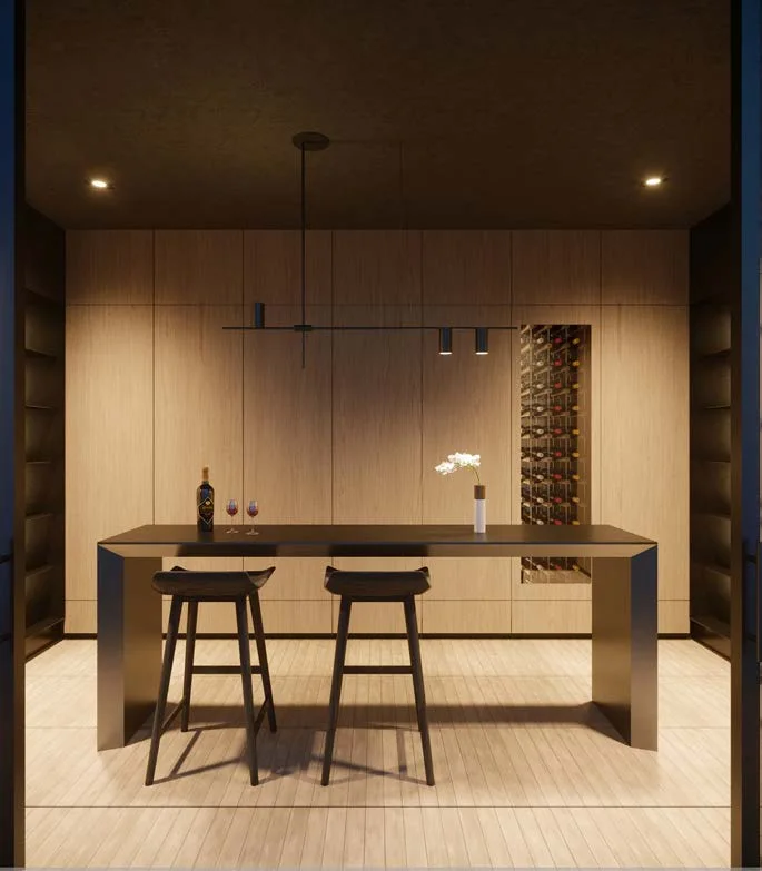Private wine cellar