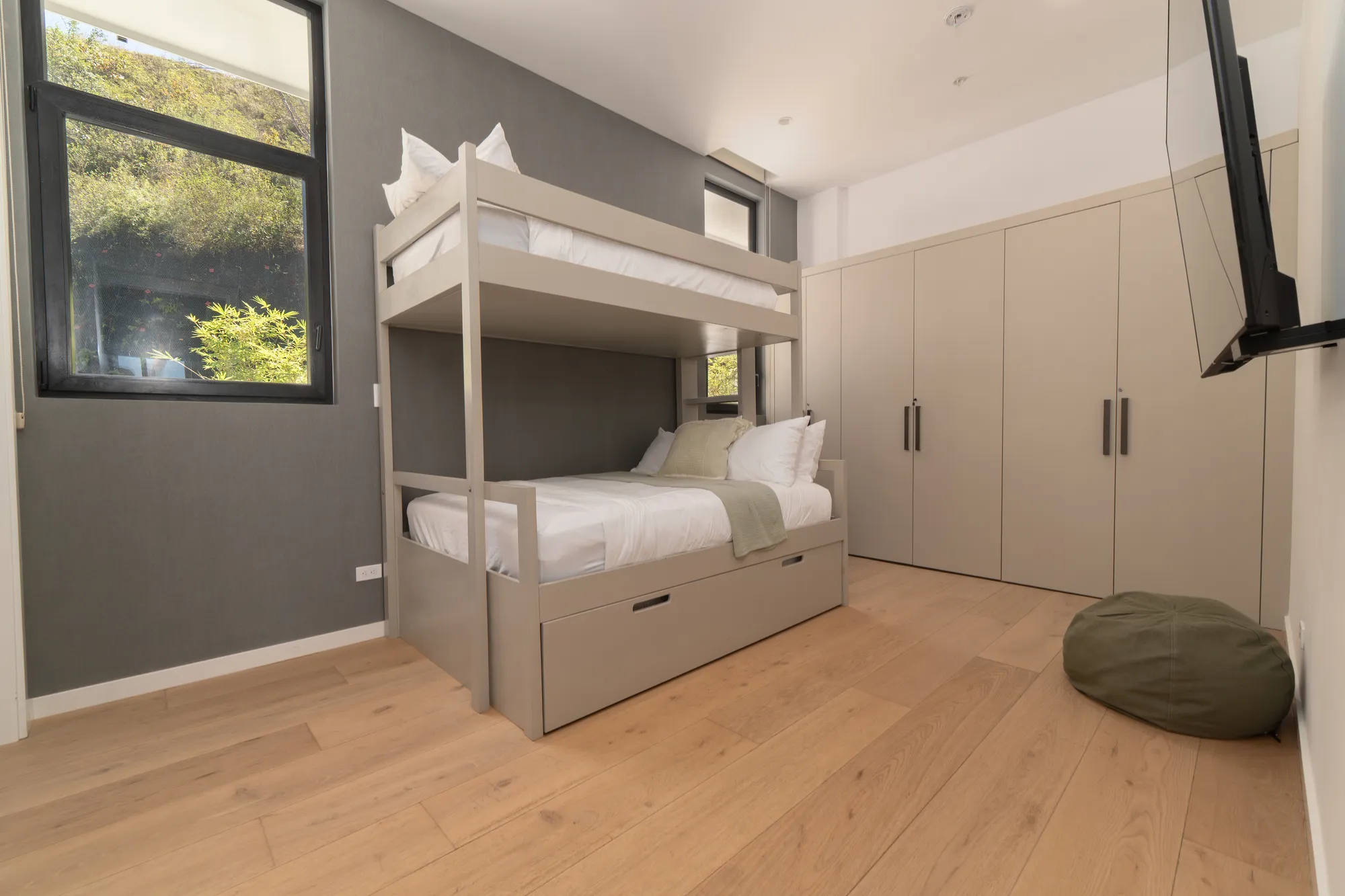 Bunk bedroom for the younger guests
